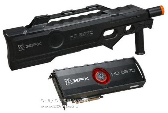 XFX Radeon HD 5970 4GB GDDR5 Black Edition Limited XFX Radeon HD 5970 4GB GDDR5 Black Edition Limited