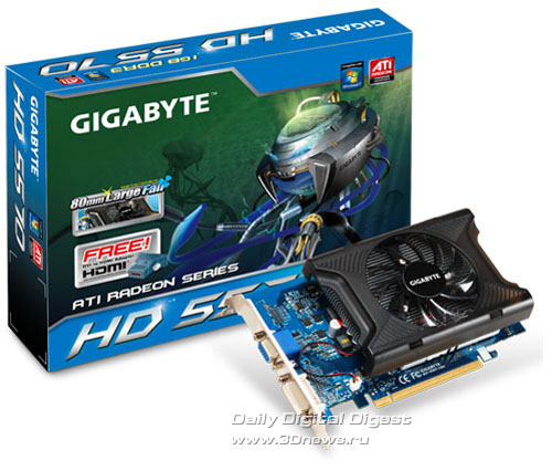 GIGABYTE GV-R557-1GH GIGABYTE GV-R557-1GH