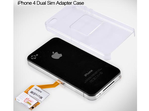 Адаптер на две SIM-карты для iPhone 4