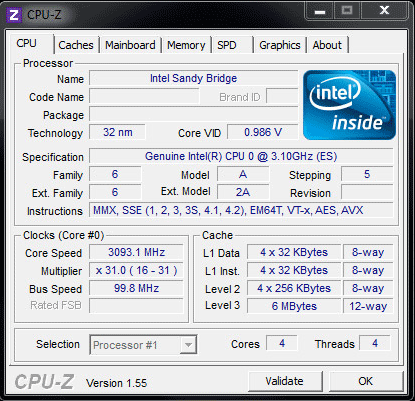 Первое тестирование графики Sandy Bridge (Core i5-2400)