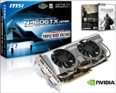 MSI GeForce GTX 460 HAWK