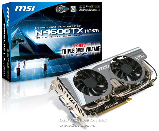 MSI N460GTX Hawk MSI N460GTX Hawk