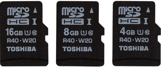 Toshiba microSDHC UHS-I