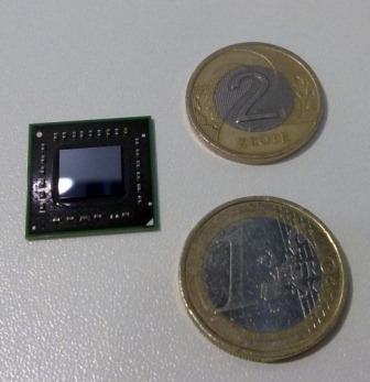 Фотография первого APU от AMD