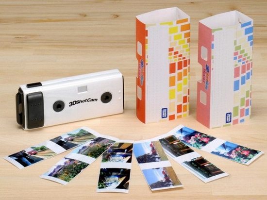 Игрушечный стереоскопический фотоаппарат