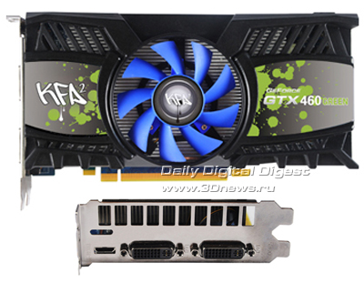 KFA2 NVIDIA GeForce GTX 460 768MB Green Edition KFA2 NVIDIA GeForce GTX 460 768MB Green Edition