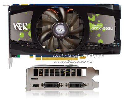 KFA2 NVIDIA GeForce GTX 460 SLI Pack KFA2 NVIDIA GeForce GTX 460 SLI Pack