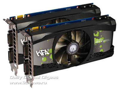 KFA2 NVIDIA GeForce GTX 460 SLI Pack KFA2 NVIDIA GeForce GTX 460 SLI Pack
