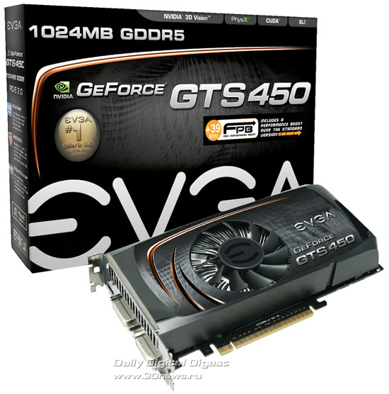 EVGA GeForce GTS 450 FPB (Free Performance Boost) EVGA GeForce GTS 450 FPB (Free Performance Boost)