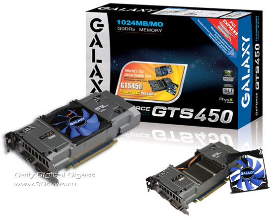 GALAXY GeForce GTS 450 Super OC GALAXY GeForce GTS 450 Super OC