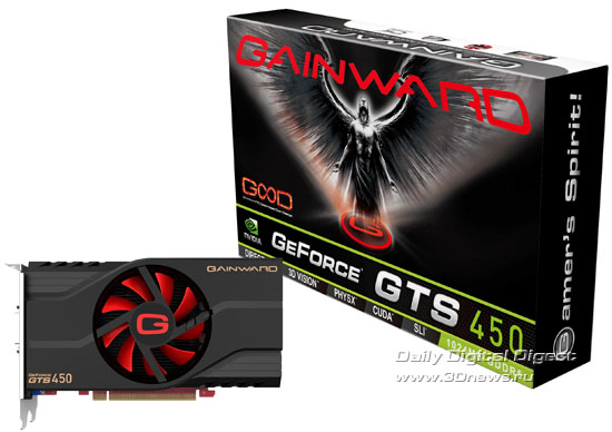 Gainward GeForce GTS 450 Gainward GeForce GTS 450