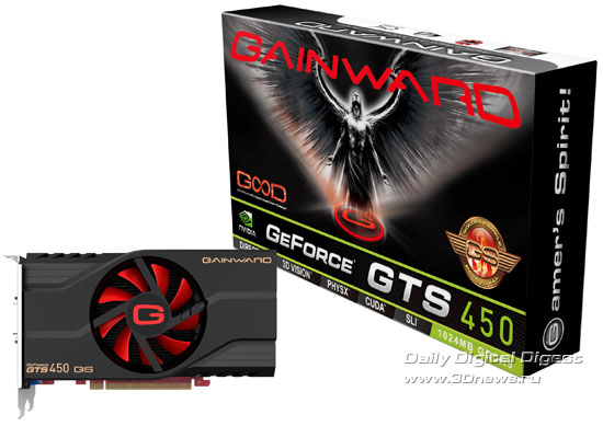 Gainward GeForce GTS 450 GS Gainward GeForce GTS 450 GS