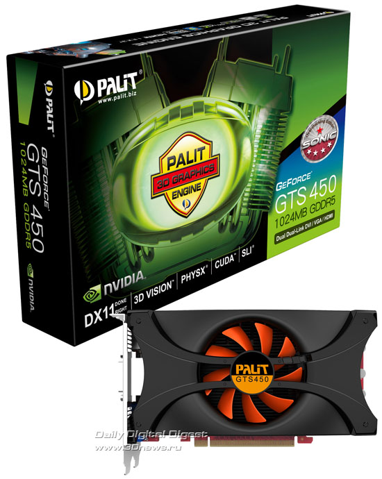 Palit GeForce GTS 450 Sonic Palit GeForce GTS 450 Sonic