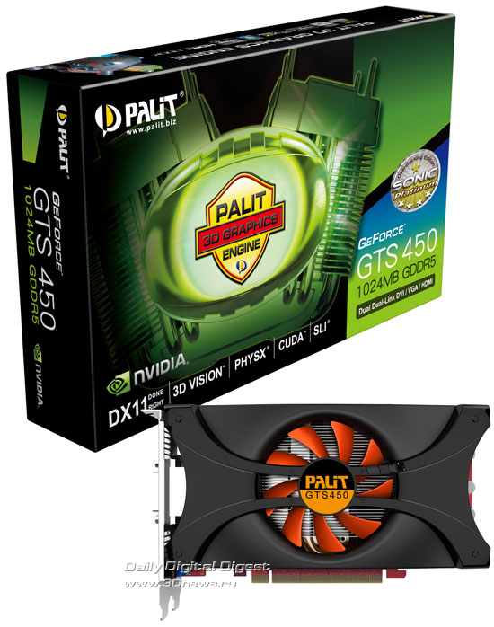 Palit GeForce GTS 450 Sonic Platinum Palit GeForce GTS 450 Sonic Platinum