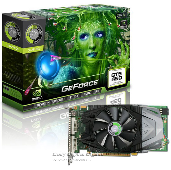 Point of View GeForce GTS 450 Point of View GeForce GTS 450