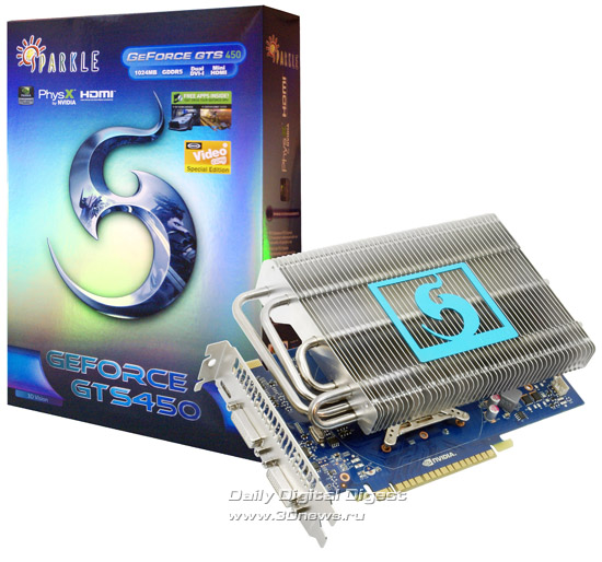 SPARKLE GeForce GTS 450 Passive SPARKLE GeForce GTS 450 Passive