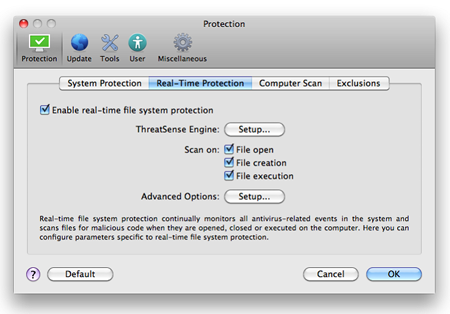 ESET NOD32 Business Edition for Mac