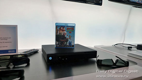 проигрыватель Blu-ray 3D от Videon на базе Atom