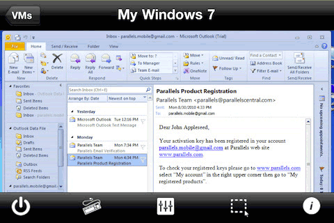 Windows 7 на iPad
