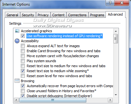 Browser automatic