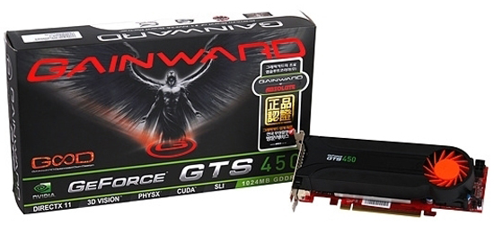 Gainward GeForce GTS 450 Low Profile GOOD Edition Gainward GeForce GTS 450 Low Profile GOOD Edition