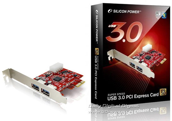 Silicon Power USB 3.0 PCI Express Card Silicon Power USB 3.0 PCI Express Card