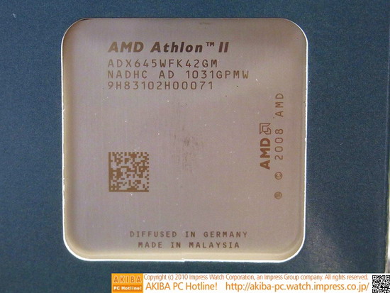 AMD Athon II X4 645