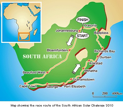 South African Solar Challenge 2010