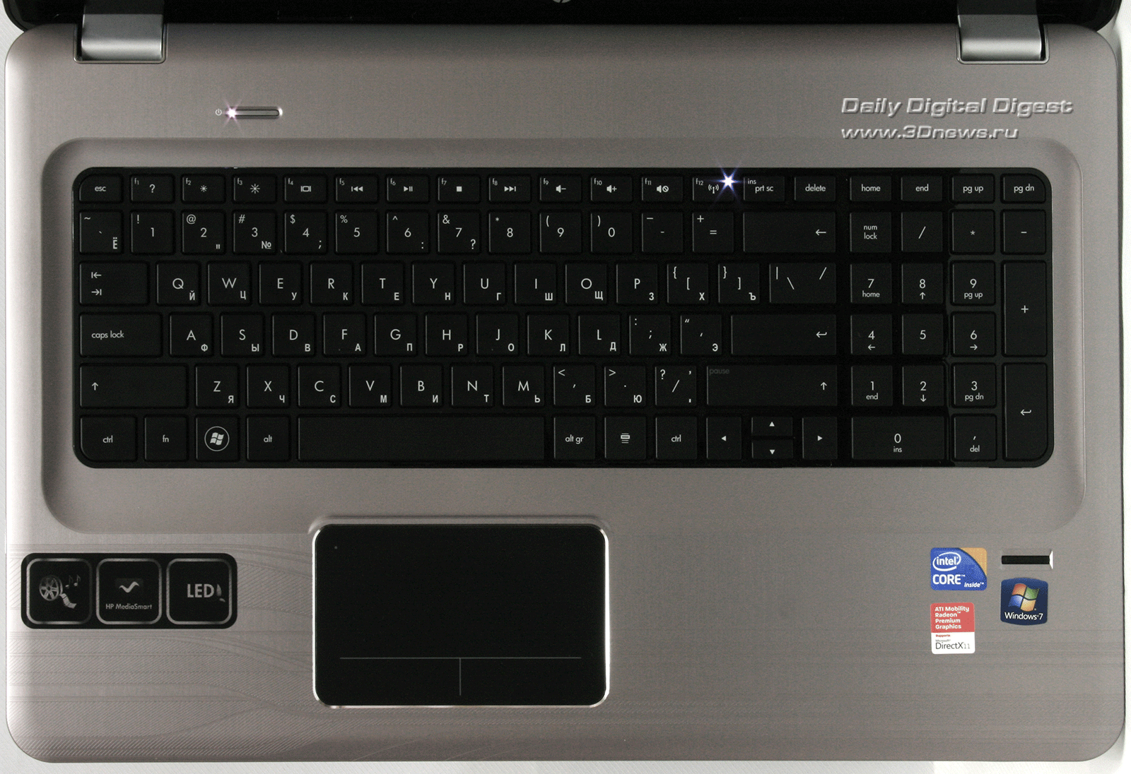 Ноутбук HP Pavilion g7 клавиатура
