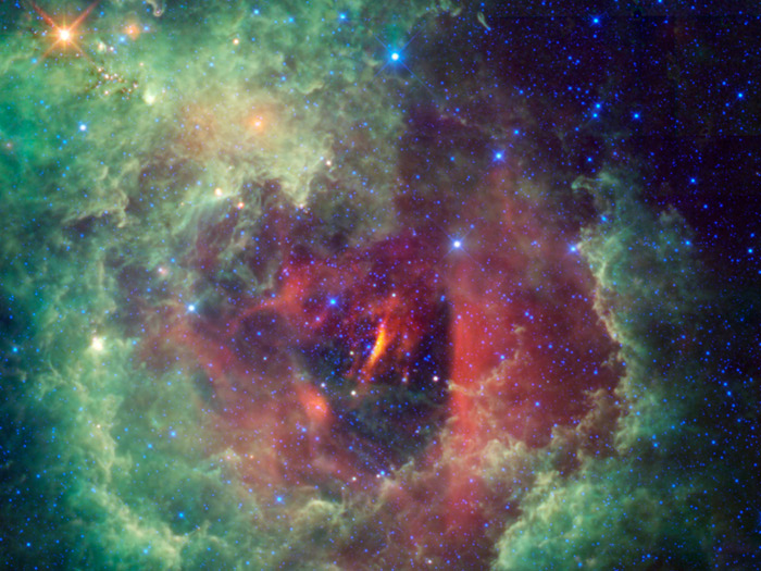 Туманность Rosette Туманность Rosette