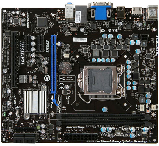 MSI H55M-E21 MSI H55M-E21