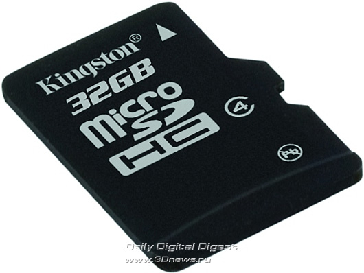 Kingston 32GB Class 4 microSDHC Card Kingston 32GB Class 4 microSDHC Card