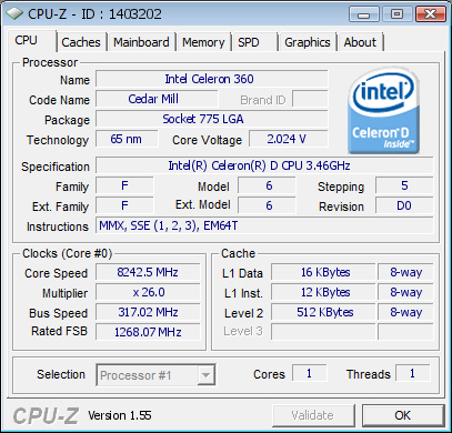 Установлен новый рекорд по максимальному разгону CPU - 8242 МГц