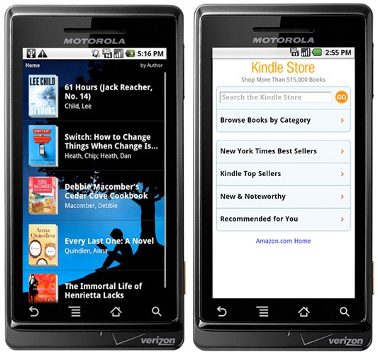 Магазин электронных книг Amazon Kindle Store