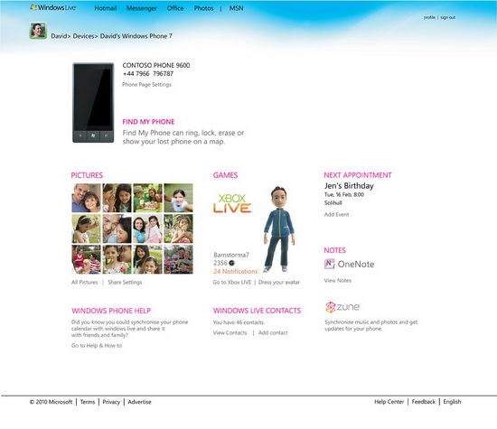 Конференция о Windows Phone 7