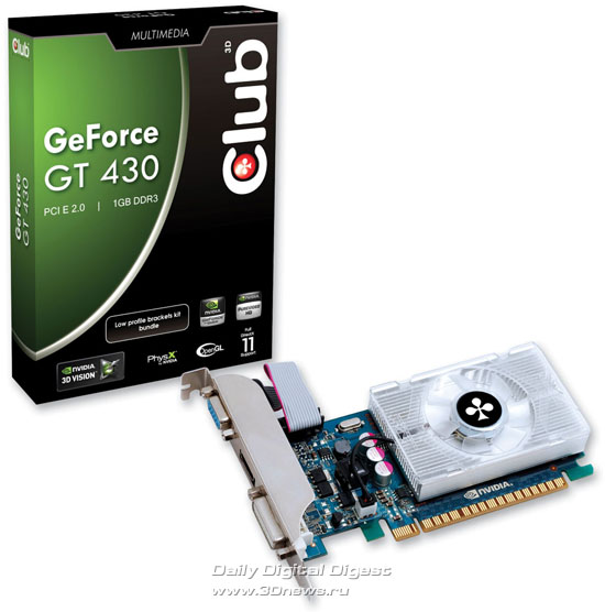 Club 3D GeForce GT 430 Club 3D GeForce GT 430