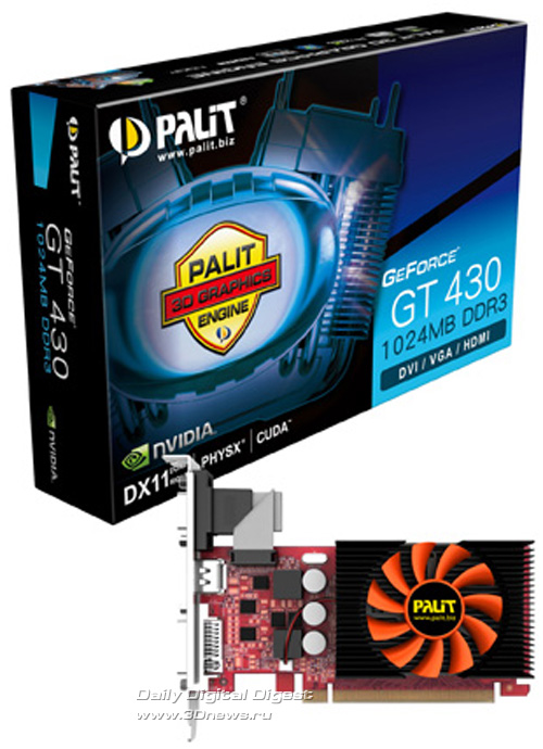 Palit GeForce GT 430 Palit GeForce GT 430