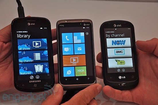WP7-смартфоны