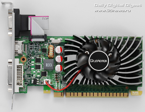 Leadtek снижает на 10% температуру GPU WinFast GT 430