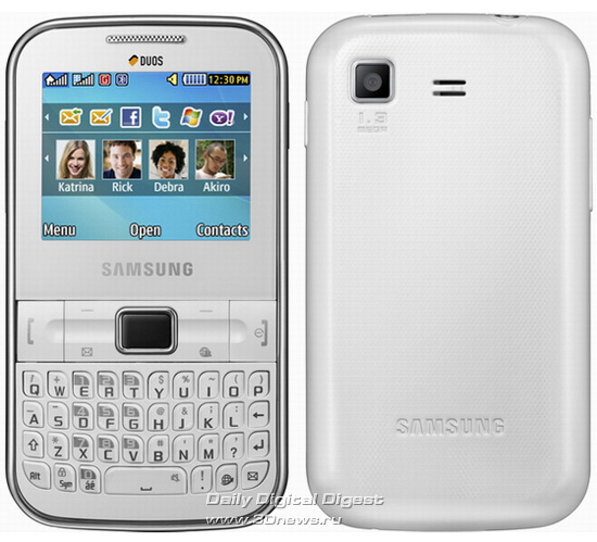 Samsung Ch@t 322 Samsung Ch@t 322