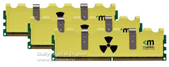 Mushkin Radioactive Series DDR3 Memory Kit Mushkin Radioactive Series DDR3 Memory Kit