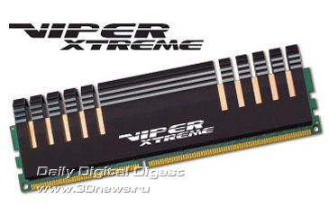 Patriot Viper Xtreme Series Extreme Performance DDR3 Memory Module Patriot Viper Xtreme Series Extreme Performance DDR3 Memory Module