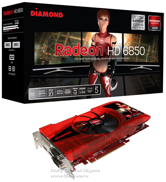 Diamond Radeon HD 6850 Diamond Radeon HD 6850