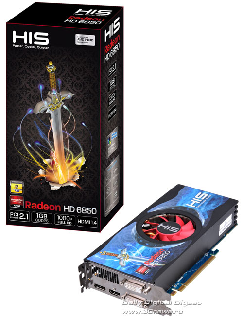 HIS Radeon HD 6850 Fan HIS Radeon HD 6850 Fan