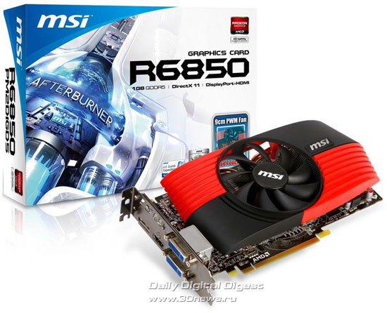 MSI R6850-PM2D1GD5 MSI R6850-PM2D1GD5