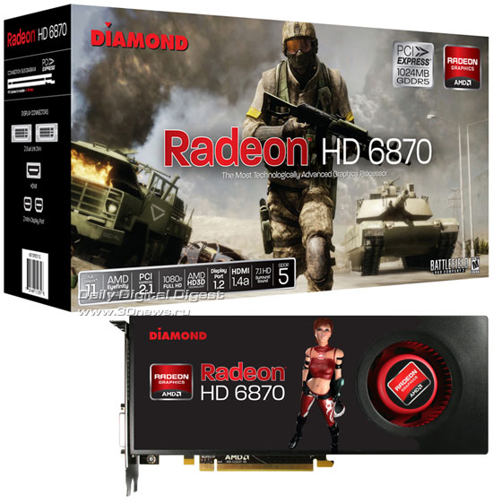Diamond Radeon HD 6870 Diamond Radeon HD 6870