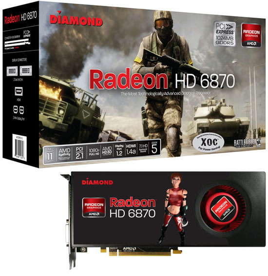 Diamond Radeon HD 6870 XOC Edition Diamond Radeon HD 6870 XOC Edition