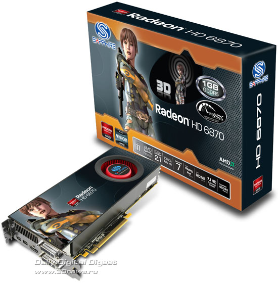 Sapphire Radeon HD 6870 Sapphire Radeon HD 6870