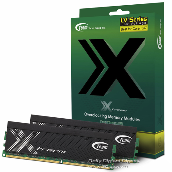 Team Group Xtreem LV Series DDR3-2000 MHz Memory Kit Team Group Xtreem LV Series DDR3-2000 MHz Memory Kit