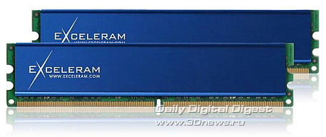 Exceleram 4GB ELV001A DDR3-1333 Memory Kit Exceleram 4GB ELV001A DDR3-1333 Memory Kit